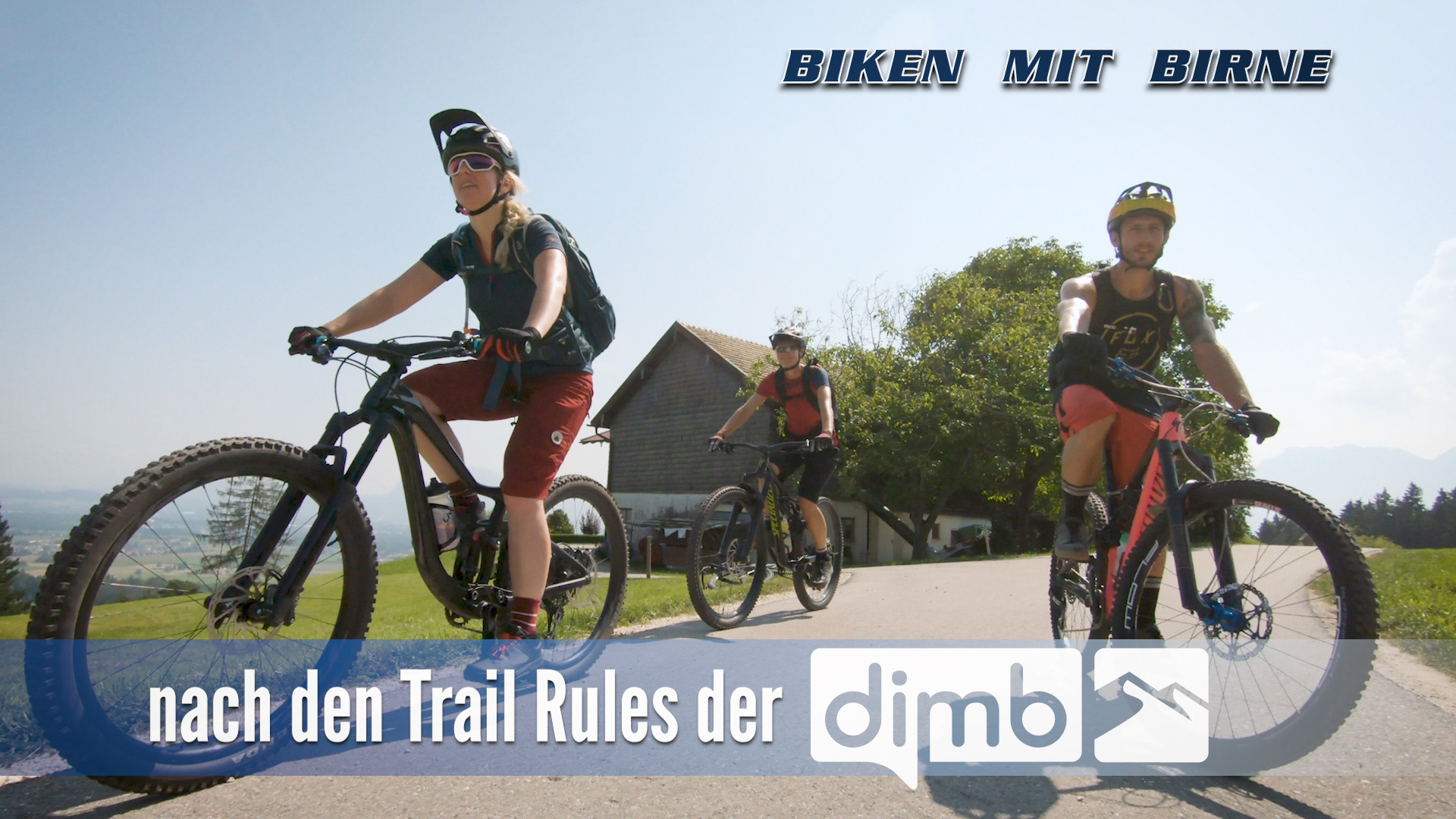 Wir beachten die DIMB Trail Rules